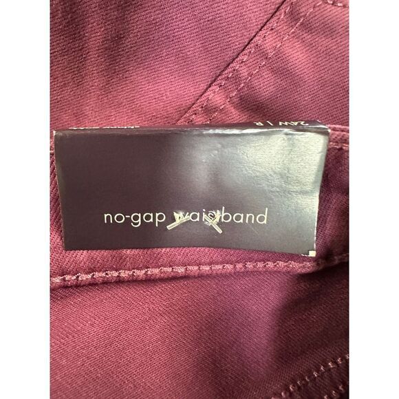 Ava Viv  Skinny Ankle Jeans Womens 24W Plus Purple High‎ Rise Stretch Ladies NEW - Picture 4 of 12